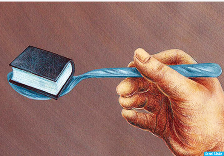 طلوع وغروبِ بهاری یک‌ کتاب خوان‌ گرسنه