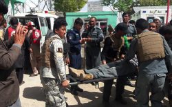 انفجار موتر بمب‌گذاری شده در شهر غزنی، سه کشته و ۱۵ زخمی برجا گذاشت