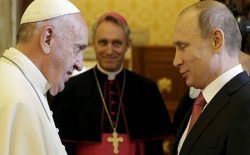 احتمال دیدار رییس جمهور روسیه و پاپ فرانسیس در ماه آینده