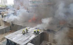 مهار آتش‌سوزی پس از سه ساعت در مندوی کابل؛ خسارات هنگفتی در پی داشته است