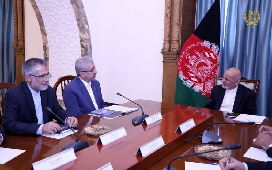 غنی: بندر چابهار باید سبب انکشاف و پیشرفت افغانستان، ایران و منطقه شود