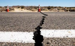 زمین‌لرزه‌ی شدید در جریان دو روز گذشته در کالیفورنیا