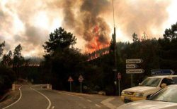 آتش‌سوزی‌های بزرگ در پرتگال