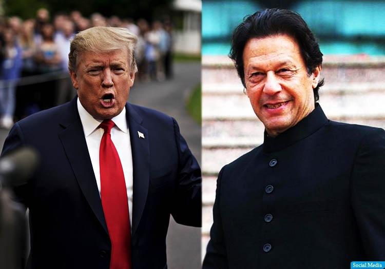 گفت‌وگوی تلفنی عمران خان و دونالد ترامپ در مورد صلح افغانستان