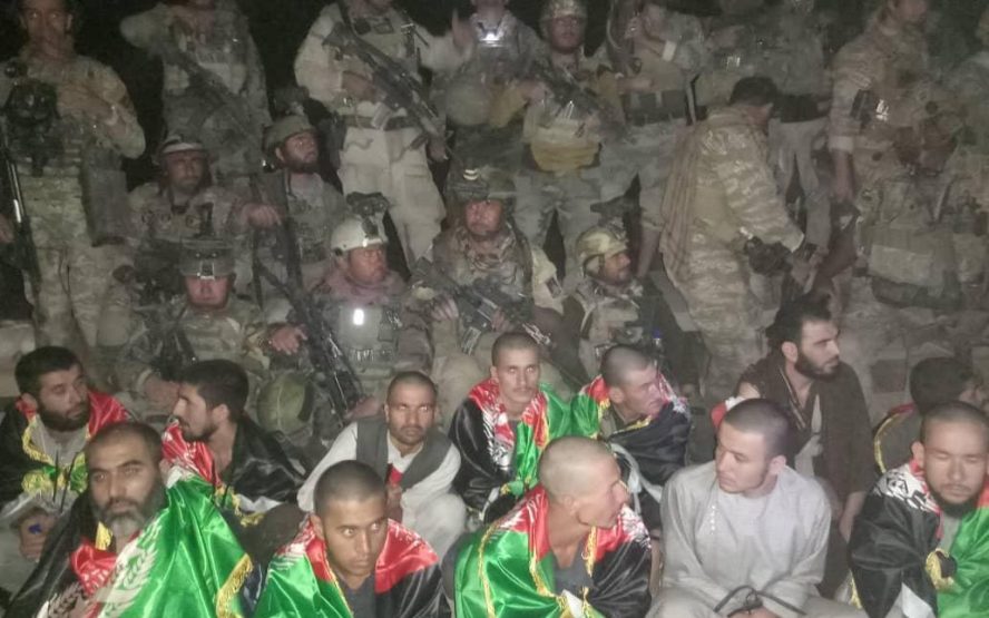 نیروهای کوماندو 15 نفر را از زندان طالبان در ولایت کندز آزاد کردند