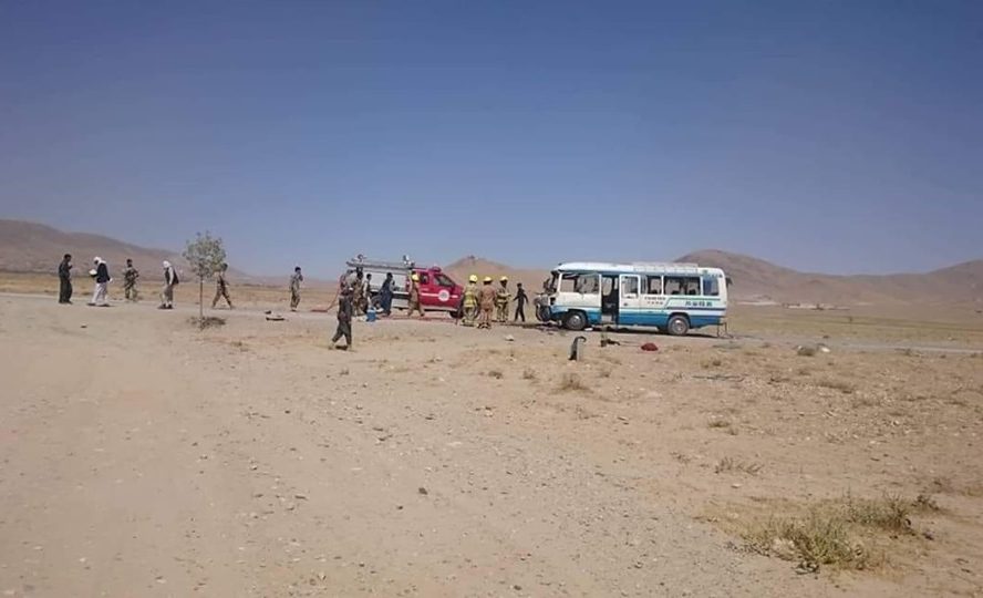 انفجار ماین در غزنی یک کشته برجا گذاشت
