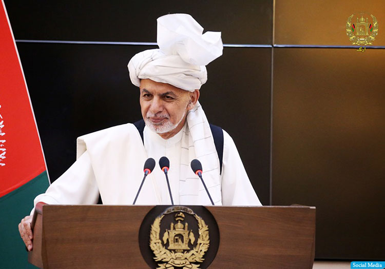 غنی: برقراری آتش‌بس شرط اساسی دولت در پروسه‌ی صلح است
