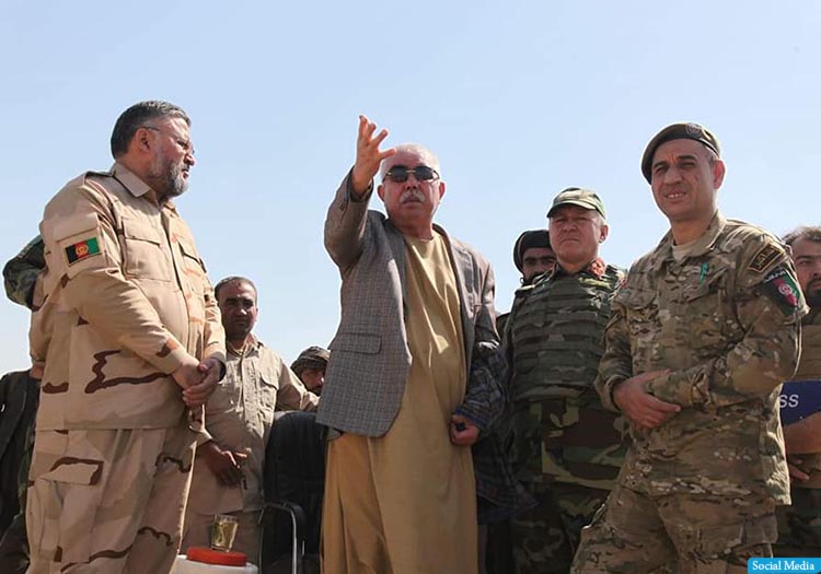 در عملیات افراد وابسته به جنرال دوستم، چندین طالب پاکستانی در جوزجان بازداشت شدند