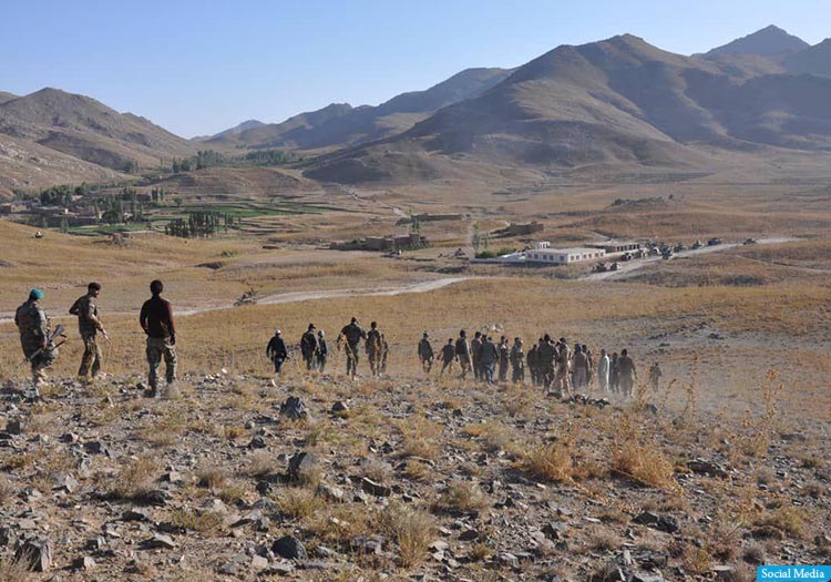 ولسوالى جغتوی ولايت غزنى از وجود طالبان پاک‌سازی شد