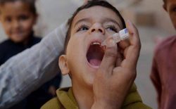 کمپاین پنج روزه‌ی واکسین پولیو در افغانستان آغاز شد