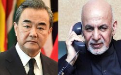 وزیر خارجه‌ی چین: پروسه‌ی صلح به محوریت حکومت افغانستان انجام شود
