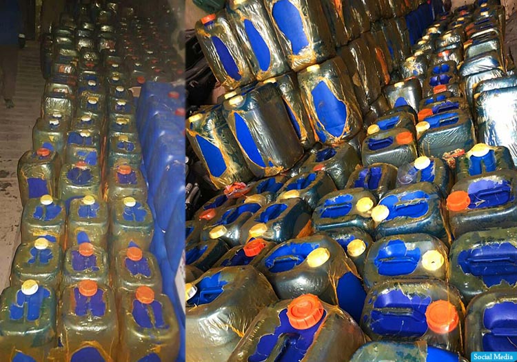 کشف و ضبط نزدیک به 9 هزار لیتر مواد کیمیاوی در هرات