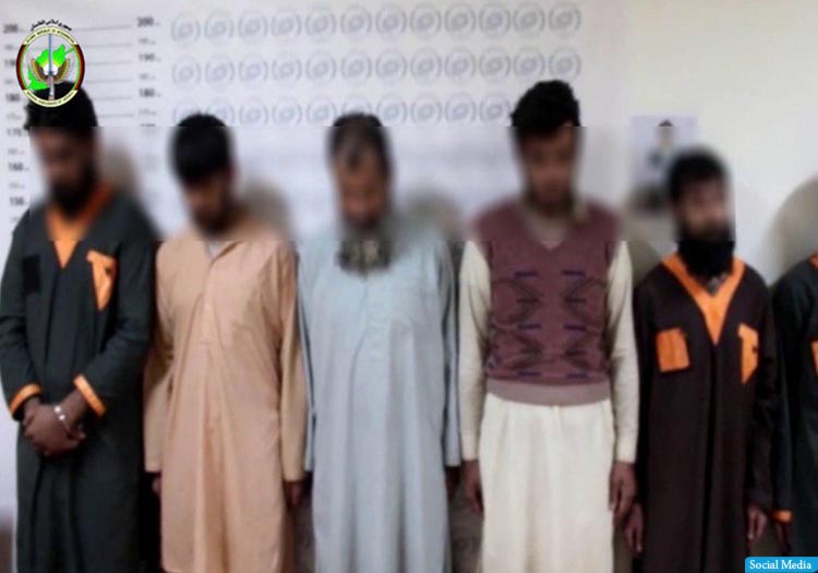 بازداشت شبکه‌ی 10نفری حملات چریکی گروه طالبان در نیمروز