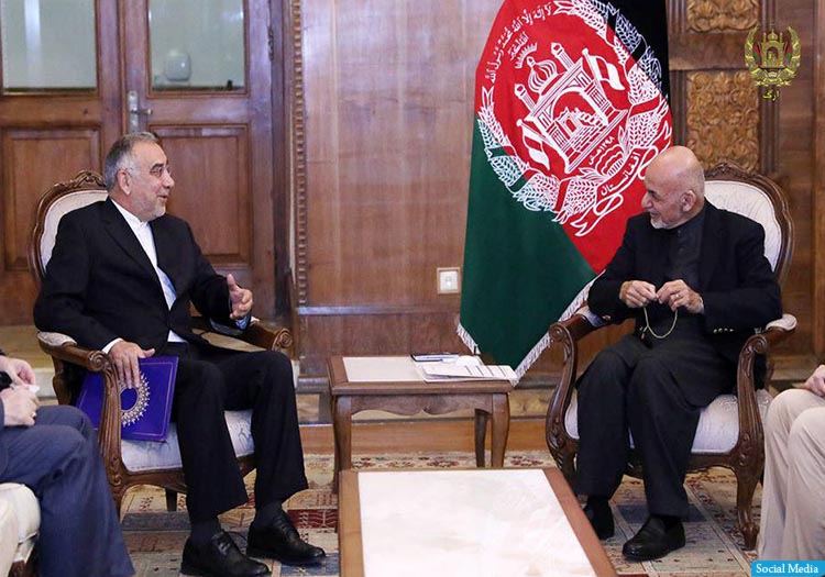 ایران از پروسه‌ی صلح به رهبری حکومت افغانستان پشتیبانی کرد