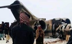 طالبان هواپیمای استخباراتی امریکا را در غزنی سقوط دادند