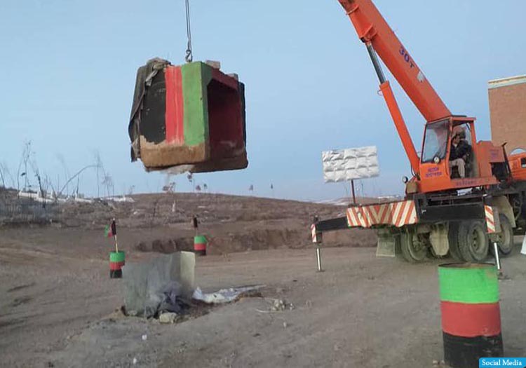 پاسگاه‌هایی که اخاذی می‌کردند از شاهراه زابل-کندهار برداشته شد