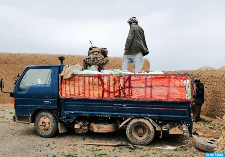 کشف و ضبط چهار هزار کیلوگرام مواد منفجره در ولایت هرات