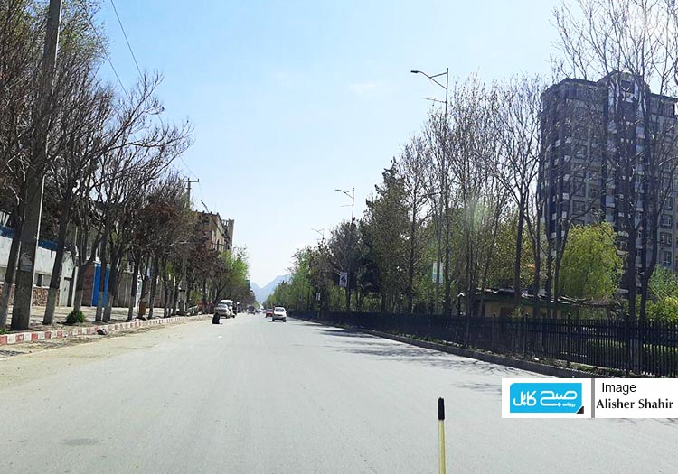 تشدید منع گشت‌وگذار؛ تصاویری از جاده‌های خالی شهر کابل