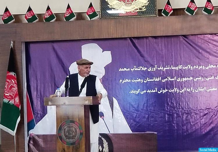غنی: طالبان را در نظام «جمهوری اسلامی» جذب می‌کنم