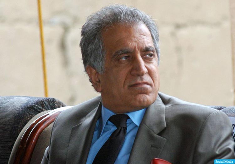 زلمی خلیل‌زاد دور جدید سفرهای خود را برای تسهیل پروسه‌ی صلح آغاز کرد