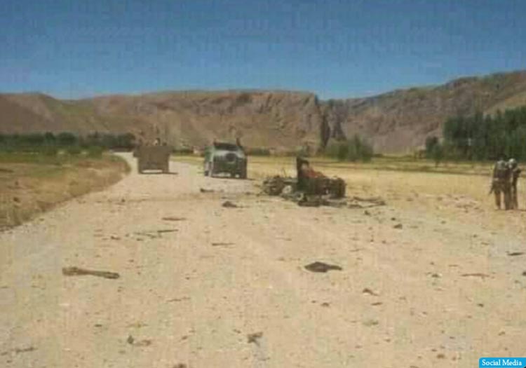 انفجار ماین کنار جاده‌ای در غور 5 کشته به جا گذاشت