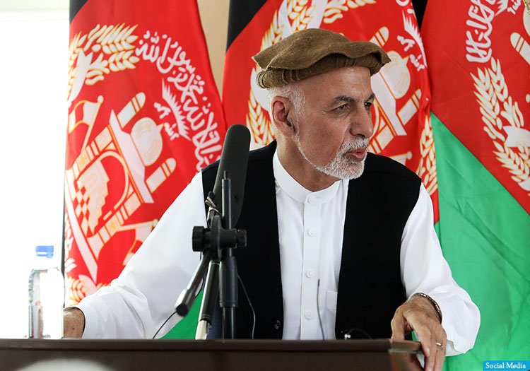 غنی: 90 میلیون افغانی برای پاک‌کاری کانال پروان پیشنهاد شده است