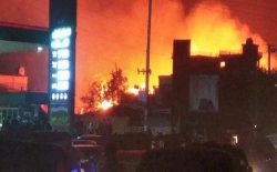 آتش‌سوزی در بندر امام‌صاحب کندز، ۷٫۵ میلیون افغانی خسارت مالی وارد کرده است