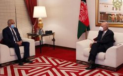 خلیل‌زاد در دیدار با غنی: افغان‌ها نباید بگذارند تا فرصت پیش‌آمده برای صلح از بین برود