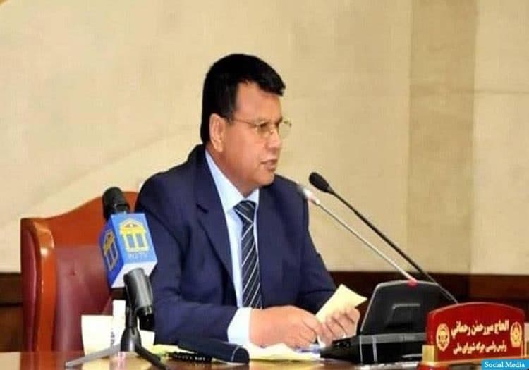 رحمانی به غنی: اجازه نمی‌دهیم که با تفسیر شخصی از قانون، دارایی عامه را حیف‌ومیل کنید