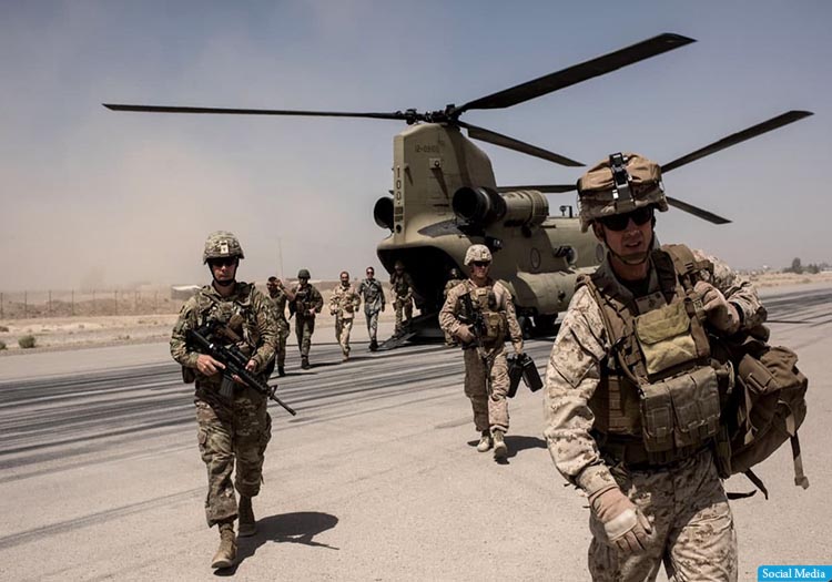 دولت امریکا حفظ سربازانش در افغانستان را بررسی می‌کند