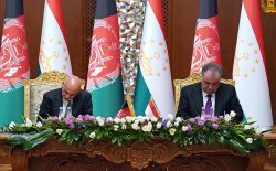 افغانستان و تاجیکستان پنج تفاهم‌نامه‌ی همکاری امضا کردند