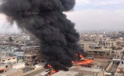 آتش‌سوزی در غرب کابل مهار شد