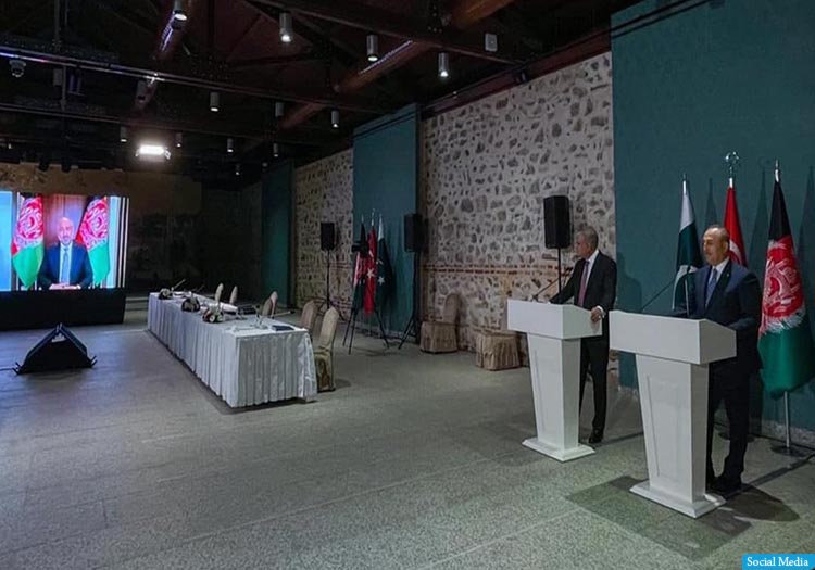 وزیران خارجه‌ی افغانستان، پاکستان و ترکیه، خواهان برقراری آتش‌بس فوری شدند