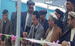 یک پروژه‌ی آب‌رسانی به ارزش ۸۲ میلیون افغانی در تخار گشایش یافت