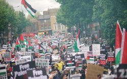 هزاران نفر در کشورهای مختلف جهان برای همبستگی با فلسطین راه‌پیمایی کردند