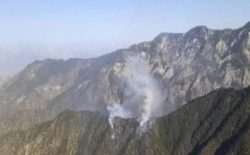 آتش‌سوزی در جنگلات نورستان؛ تا اکنون ۱۷۴ هکتار جنگل سوخته است