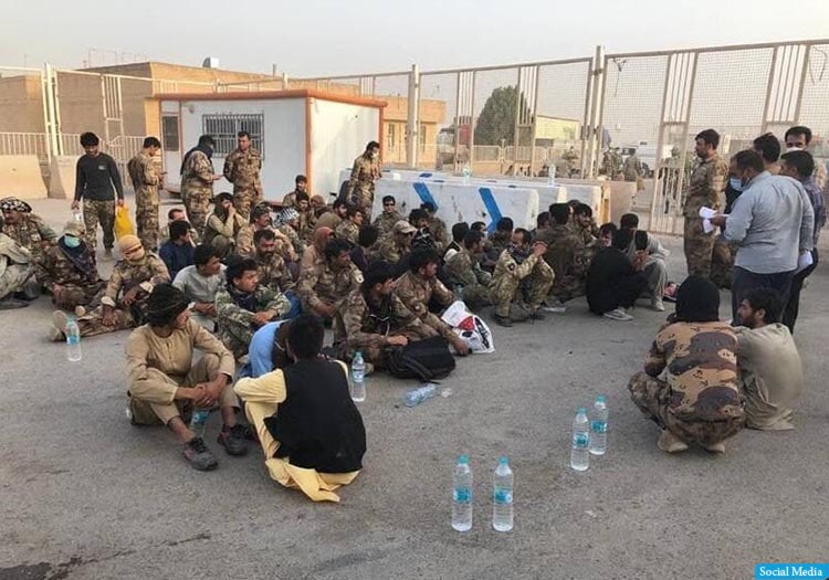 رسانه‌های ایران: نیروهای مرزی و کارمندان گمرک افغانستان بازگردانده شدند