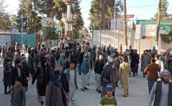 بازداشت مخدوم عالم؛ طالبان اوزبیک‌تبار در فاریاب دست به اعتراض زدند