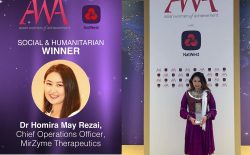 حمیرا رضایی برنده‌ی جایزه زنان موفق آسیا در بریتانیا شد