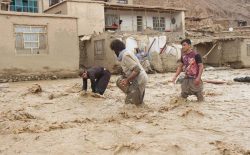 سیلاب‌های یک هفته‌ی اخیر در افغانستان، ۶۱ کشته به جا گذاشت